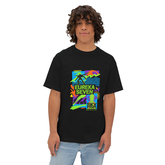 Renton Thurston Eureka Seven: Lift Board Hero Premium Oversized Unisex T-Shirt