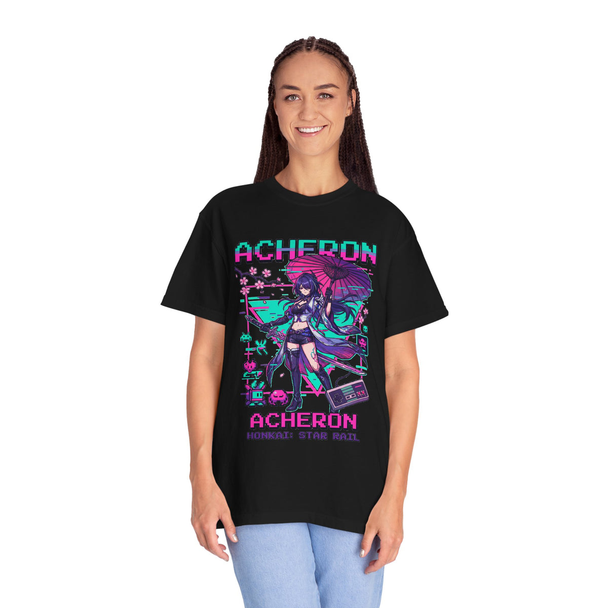 Narja Bottomless Hunger Skill Chaos Zero Nightmare Portrait Premium T-Shirt
