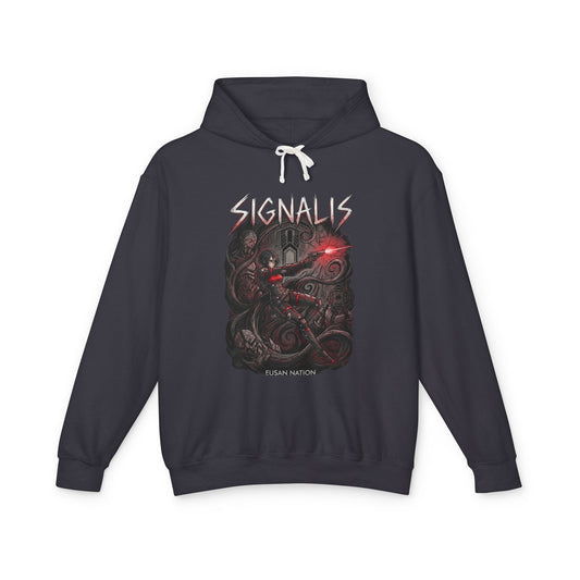 Signalis Corrupted Replikas Nightmarish Encounters Design Unisex Premium Hoodie