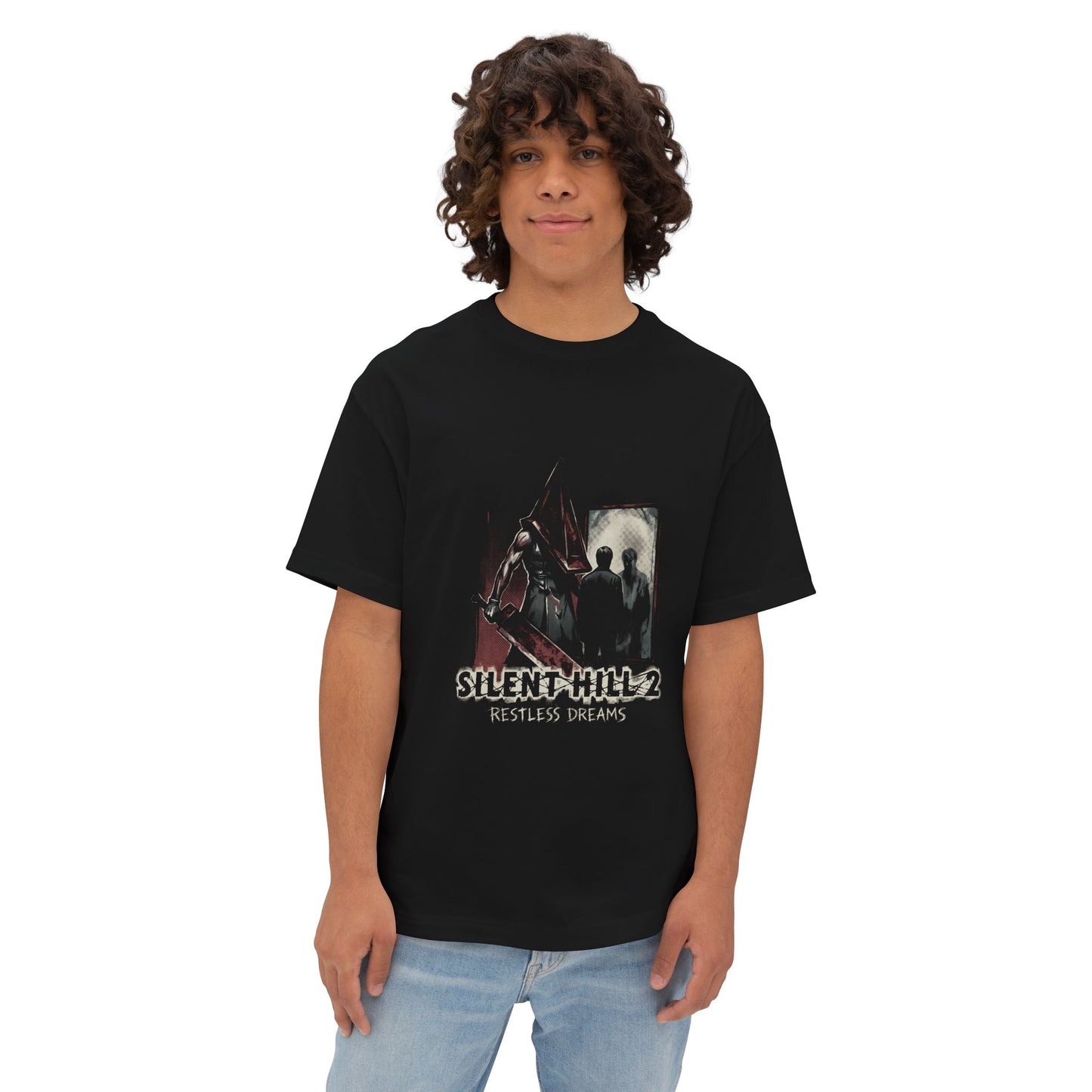 Silent Hill 2: Restless Dreams Pyramid Head Premium Oversized Unisex T-Shirt