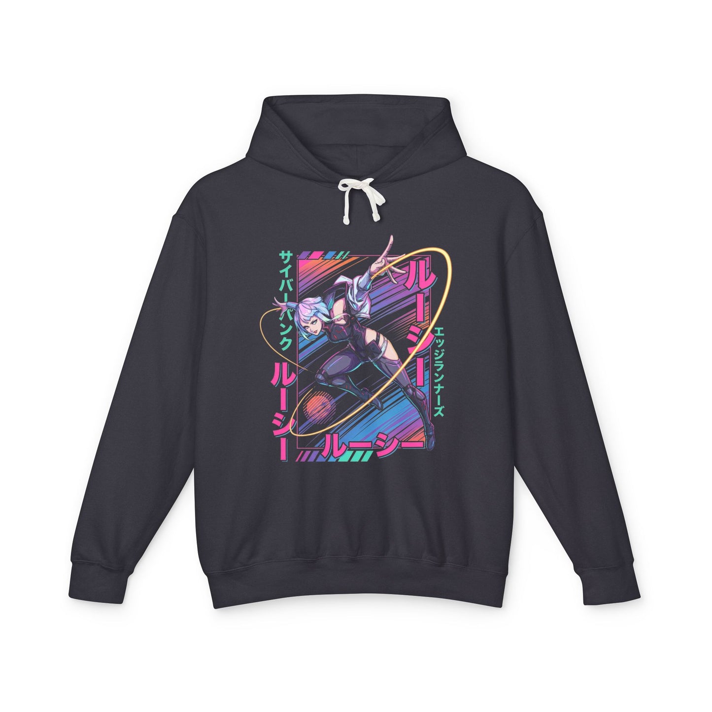 Lucy Cyberpunk Edgerunners Guilty Gear Crossover Unisex Premium Hoodie