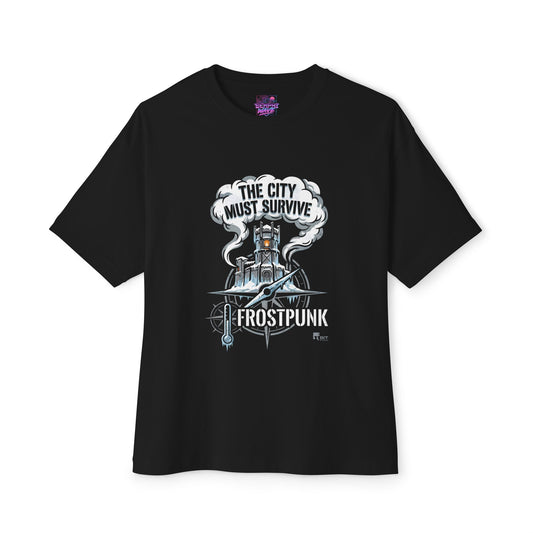 Frostpunk Lawbringer Harsh Decisions Leader Premium Oversized Unisex T-Shirt