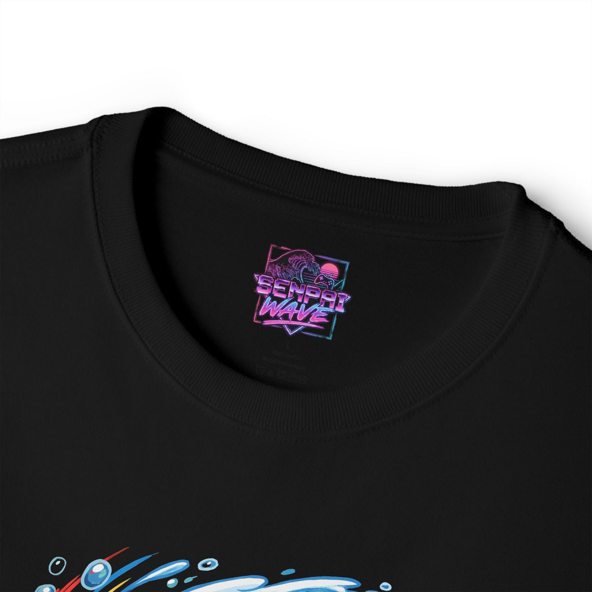 Jabster Aniimo Elemental Burst Creature Art - Oversized Premium Tee