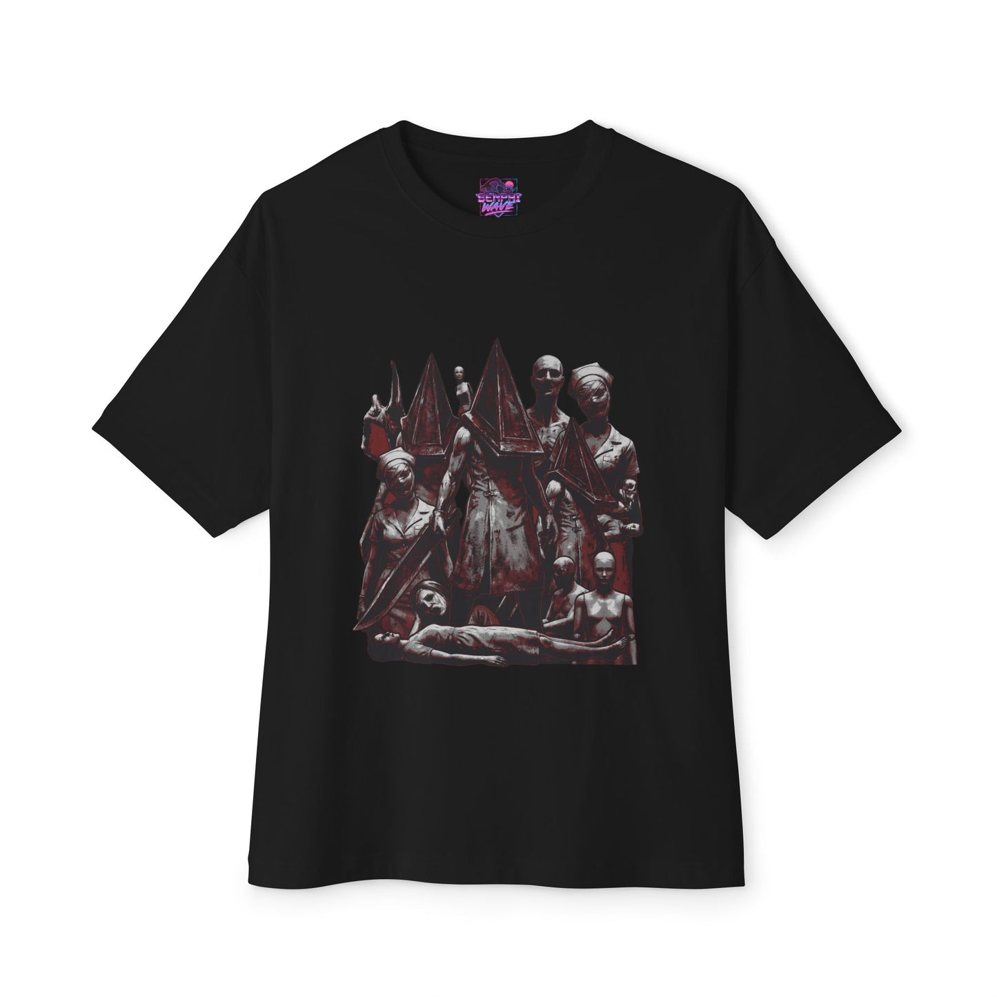 Silent Hill 2: Pyramid Head Symbol of Guilt Premium Oversized Unisex T-Shirt