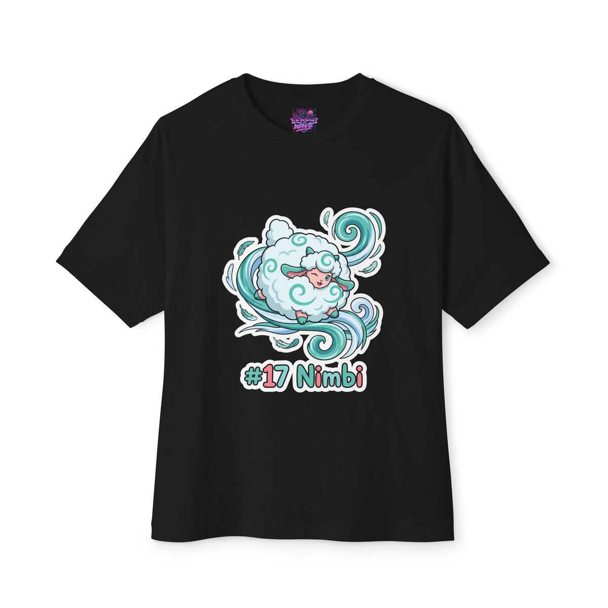Nimbi Aniimo Sticker Art Creature Art - Oversized Premium Tee
