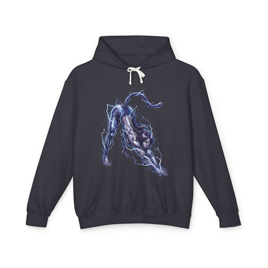 Yoruichi Shihouin Bleach Dark Skin Golden Eyes Purple Hair Icon Unisex Premium Hoodie