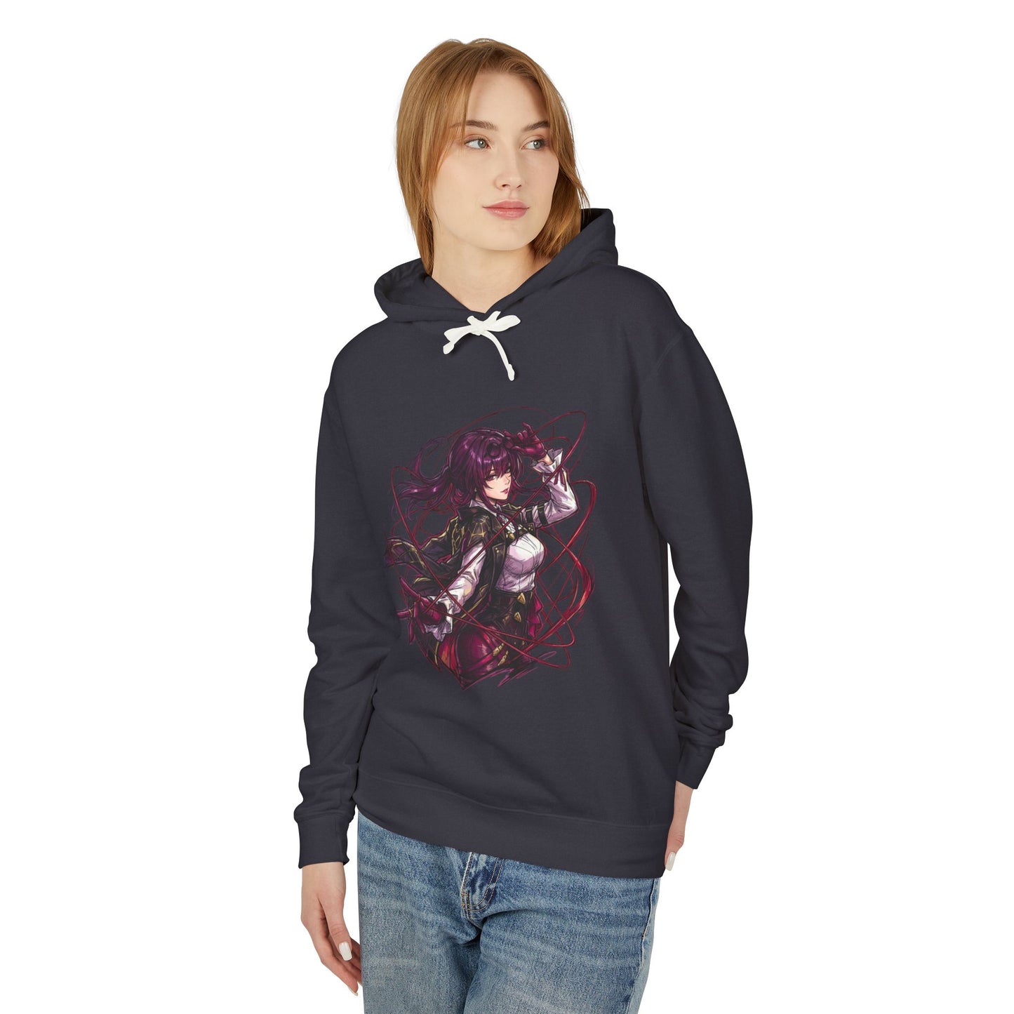 Kafka Honkai Star Rail: "Listen to Me" Shockwave Art Unisex Premium Hoodie