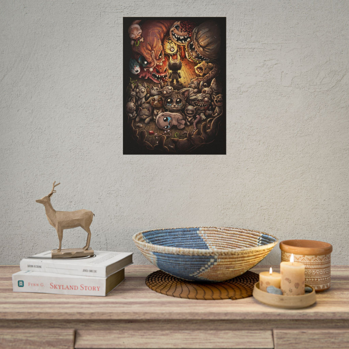 Mewgenics Isaac Easter Egg Catapocalypse Poster