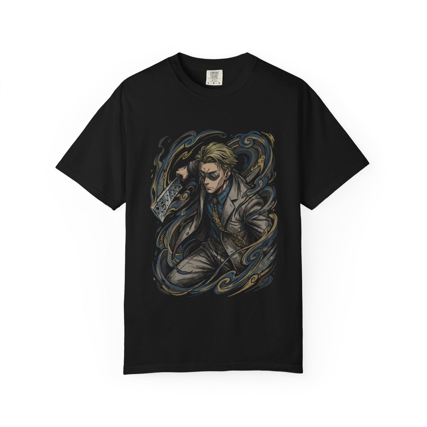 Nanami JJK Blunt Sword Cursed Tool Portrait Premium T-Shirt