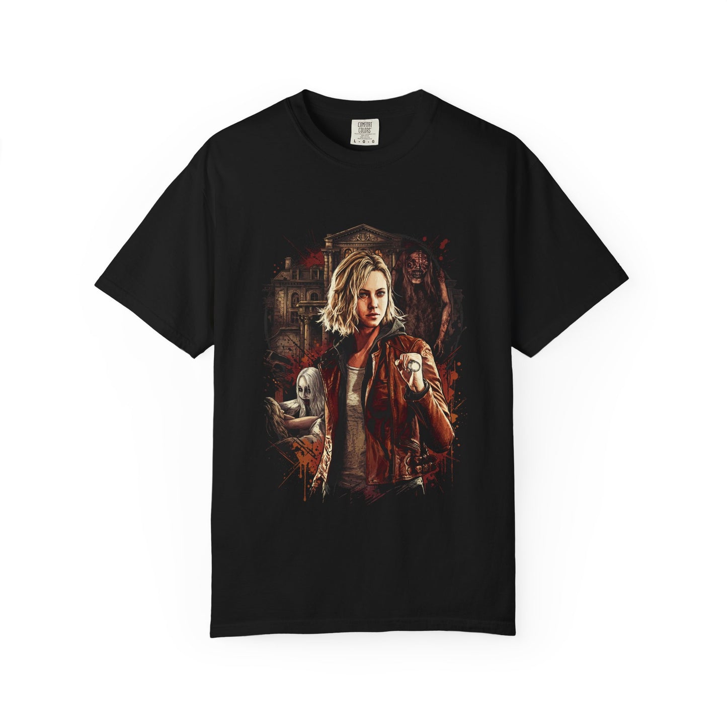 RE9 Grace Ashcroft FBI Analyst Wrenwood Hotel Survival Horror Icon Premium T-Shirt