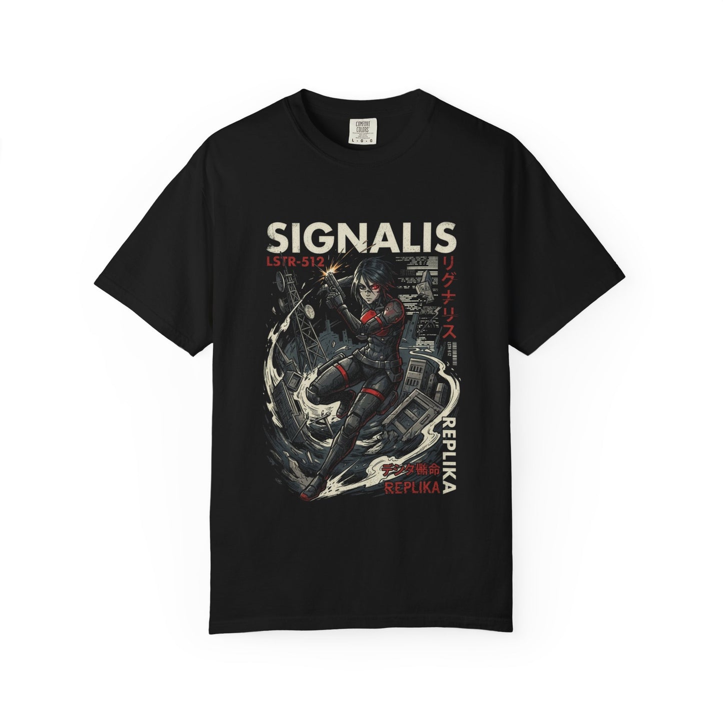 Signalis Psychological Horror Corrupted Replikas Nightmare Icon Premium T-Shirt