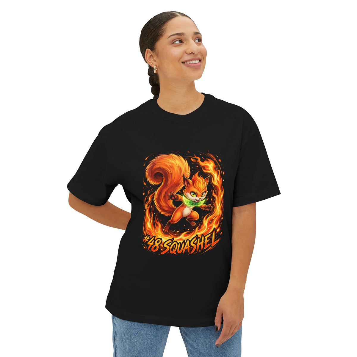 Squashel Aniimo Elemental Burst Creature Art - Oversized Premium Tee