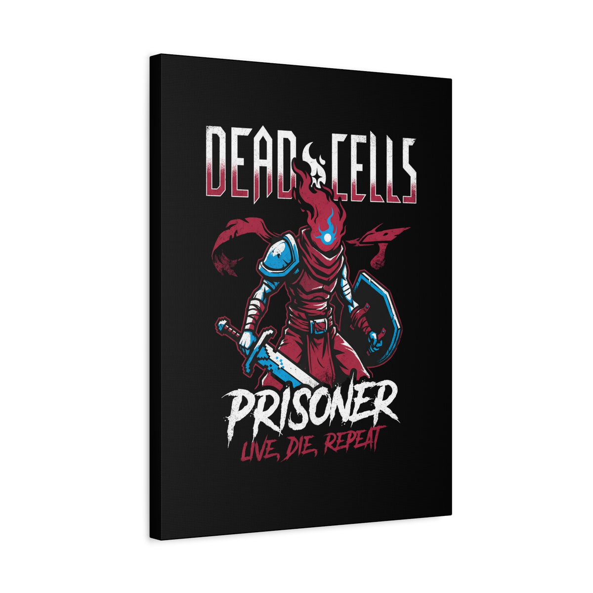 Dead Cells Prisoner Live Die Repeat Canvas Print