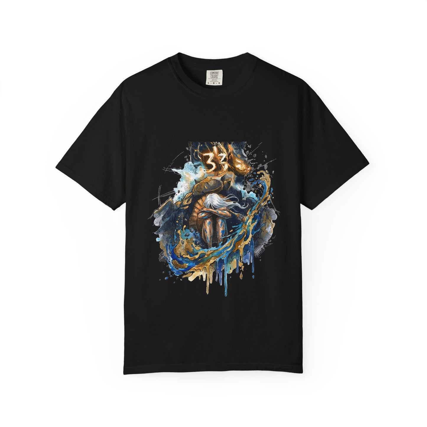 Clair Obscur Paintress Retro Dithered Party Vs Boss Art Premium T-Shirt