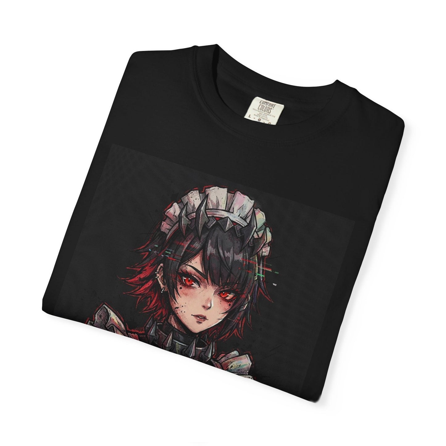Ellen Joe ZZZ Black Red Maid Jacket Short Skirt Art Premium T-Shirt