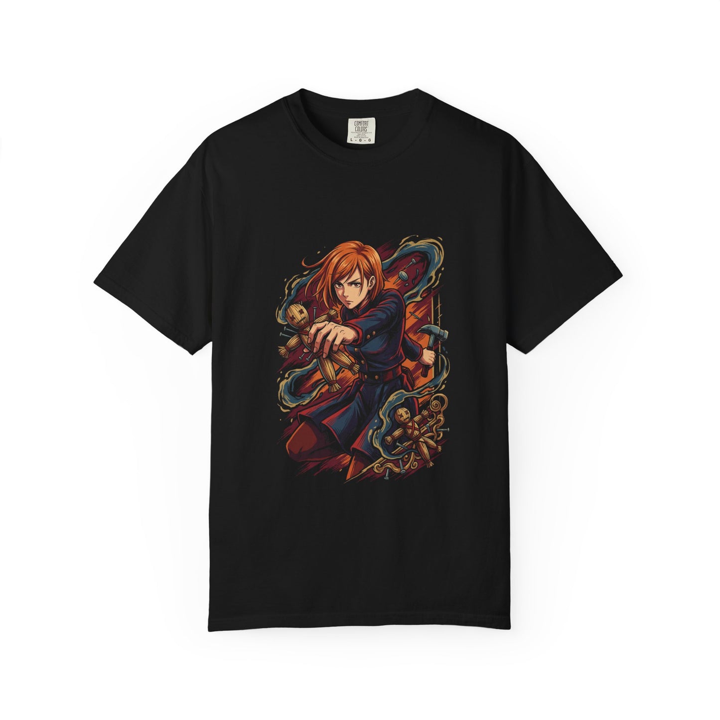 Jujutsu Kaisen Nobara Kugisaki Hammer Nails Portrait Premium T-Shirt
