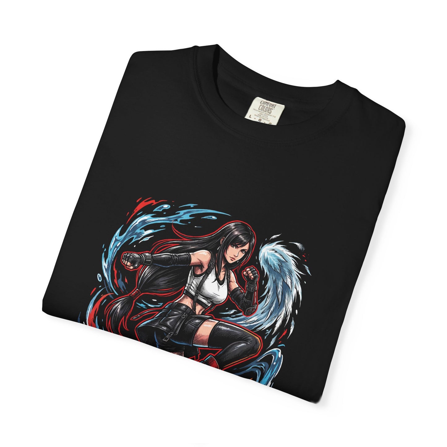 Final Fantasy 7 Tifa Lockhart Seventh Heaven Bartender Iconic Design Premium T-Shirt