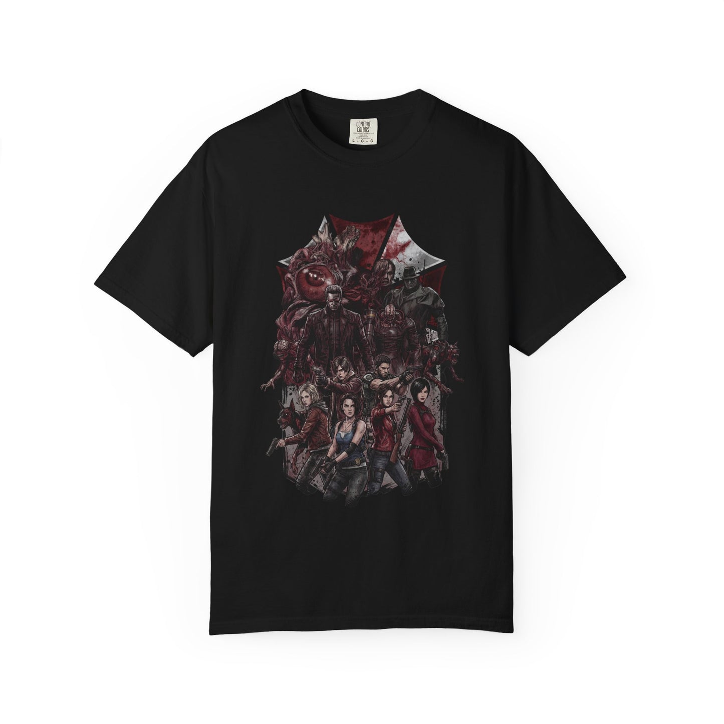 Nemesis T Type Resident Evil Mr X Lickers Zombie Dogs Wesker Art Premium T-Shirt