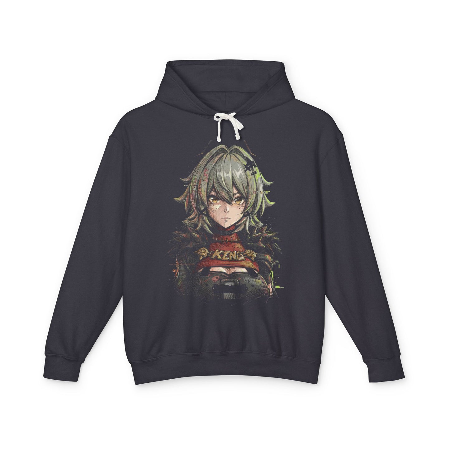 Caesar King ZZZ Short Hair Crown Headpiece Icon Unisex Premium Hoodie