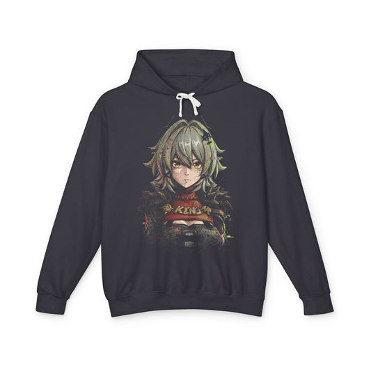 Caesar King ZZZ Short Hair Crown Headpiece Icon Unisex Premium Hoodie