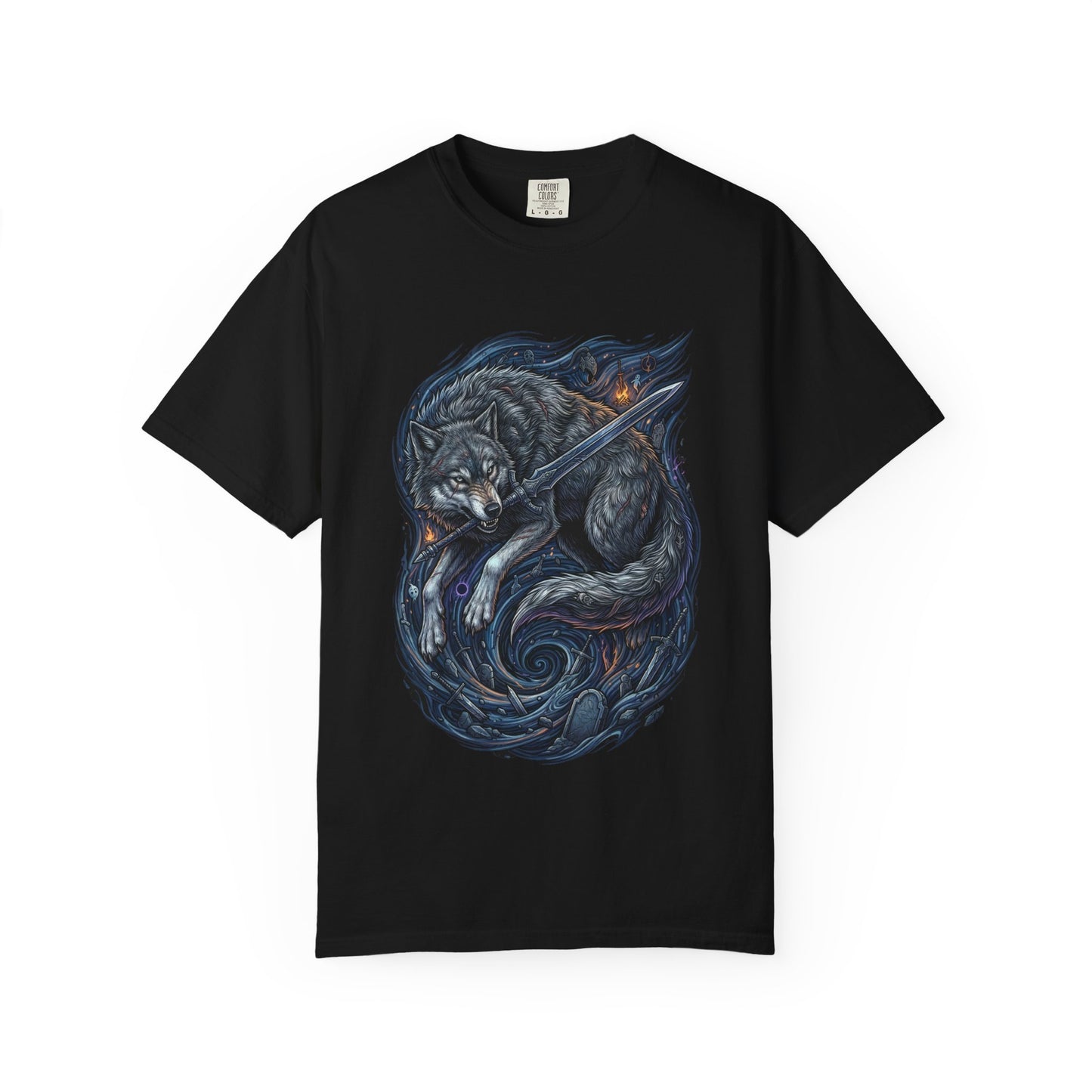 Loyal Sif the Great Grey Wolf Design Premium T-Shirt