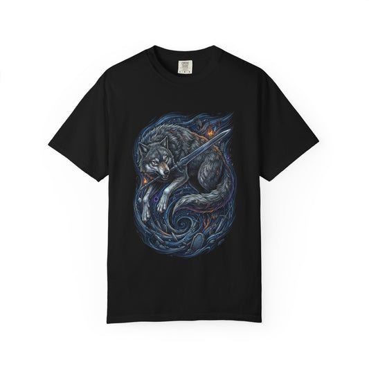 Loyal Sif the Great Grey Wolf Design Premium T-Shirt