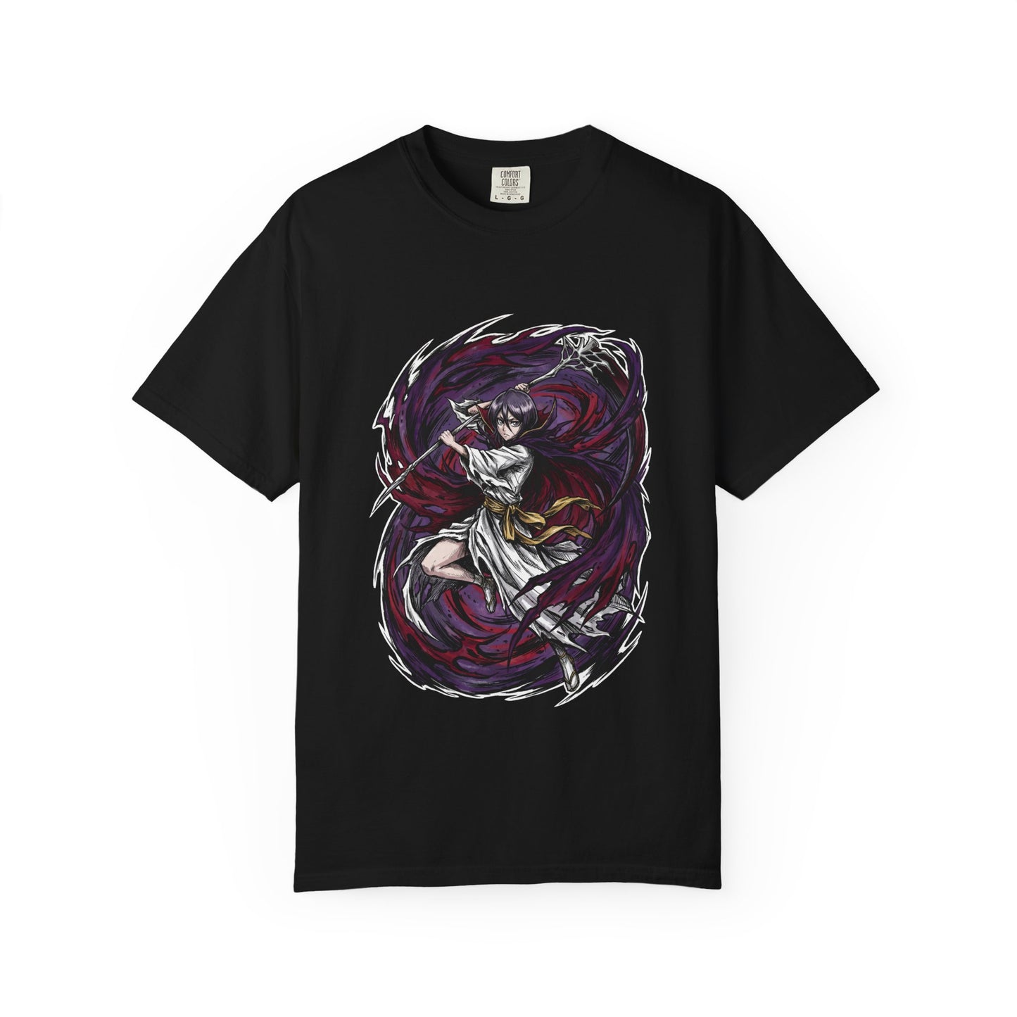 Rukia Kuchiki Bleach Lieutenant Fan Art Portrait Premium T-Shirt