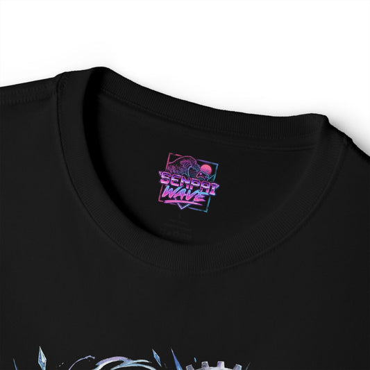 Nikke Cinderella Ice Blue Ball Gown Crystal Fan Art Oversized T-Shirt
