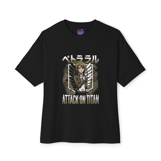 Attack on Titan Petra Ral Anime Manga Graphic Tee Premium Oversized Unisex T-Shirt