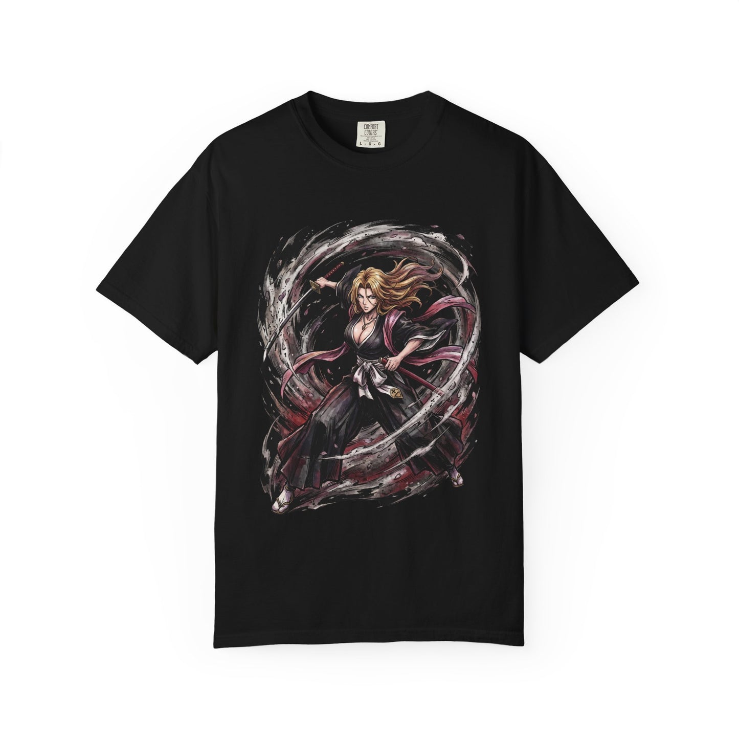 Bleach Rangiku Matsumoto Voluptuous Shinigami Pose Premium T-Shirt