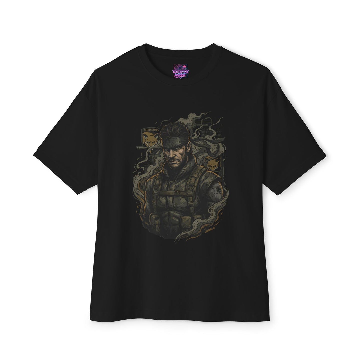 Solid Snake Metal Gear Solid: Legendary Stealth Operative Premium Oversized Unisex T-Shirt