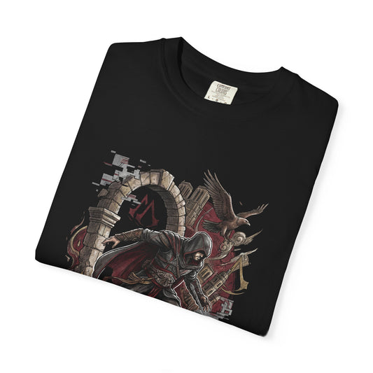 Ezio Auditore Master Assassin Portrait Design Premium T-Shirt