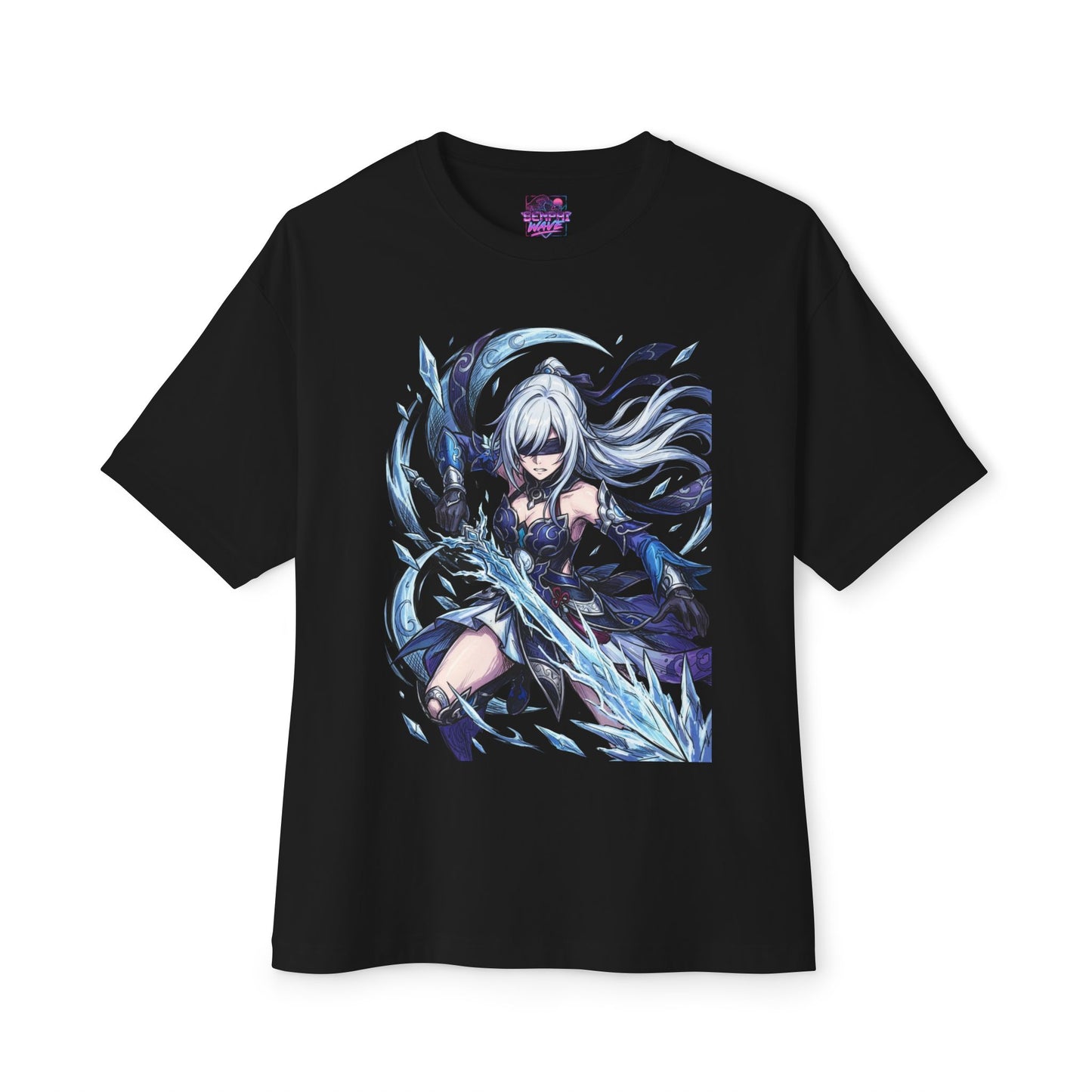 Jingliu Honkai Star Rail: Former Sword Champion Premium Oversized Unisex T-Shirt
