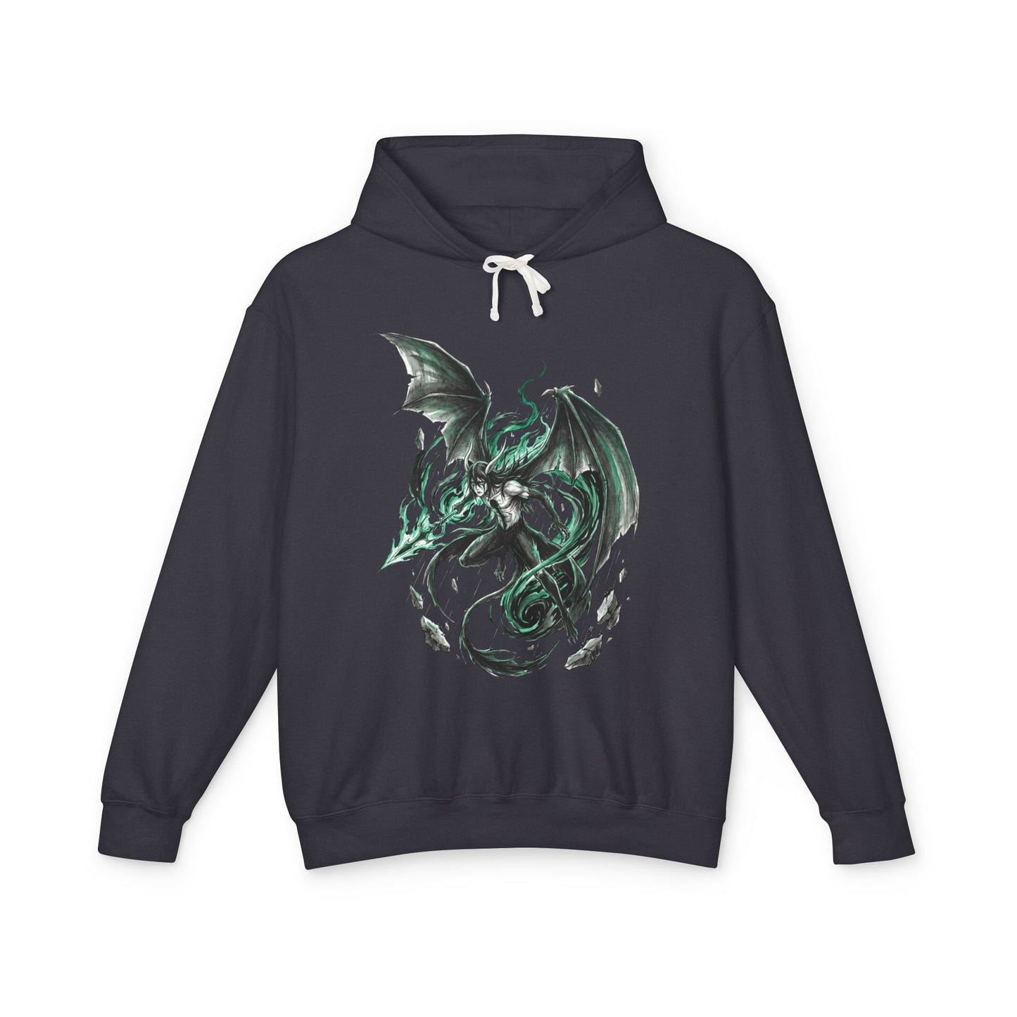 Bleach Ulquiorra Cifer Melancholic Arrancar Illustration Unisex Premium Hoodie