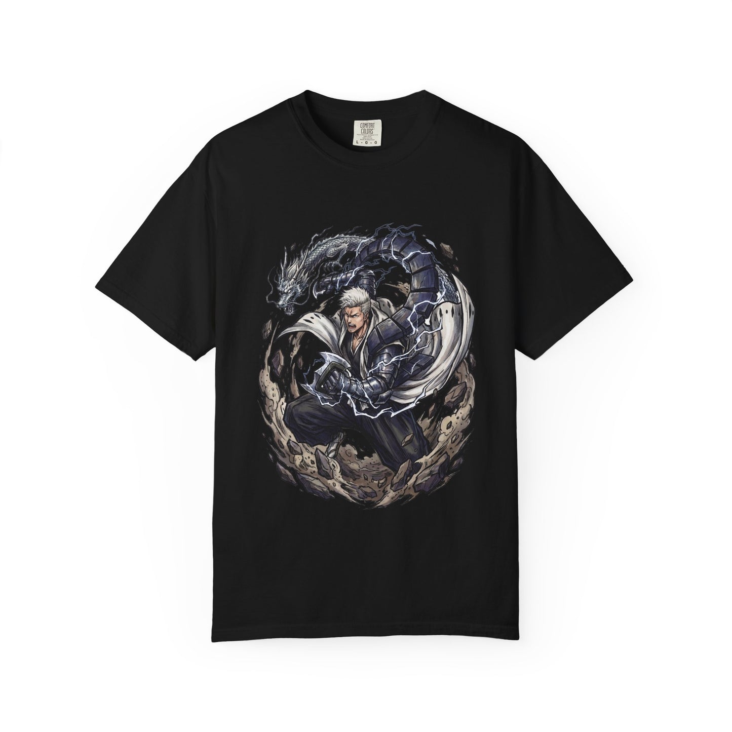 Kensei Muguruma Bleach Piercings Muscular Warrior Premium T-Shirt