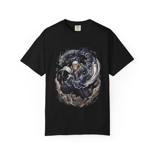 Kensei Muguruma Bleach Piercings Muscular Warrior Premium T-Shirt