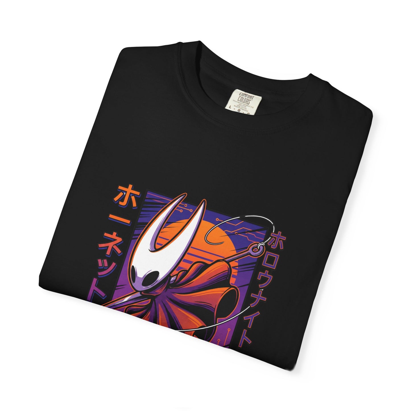 Hornet Silksong Vaporwave – Neon Needle Princess Premium T-Shirt