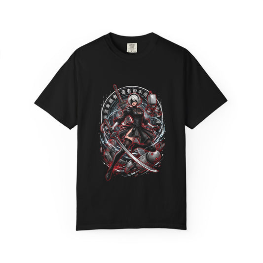 2B Android Maelstrom Torrent NieR Automata Design Premium T-Shirt