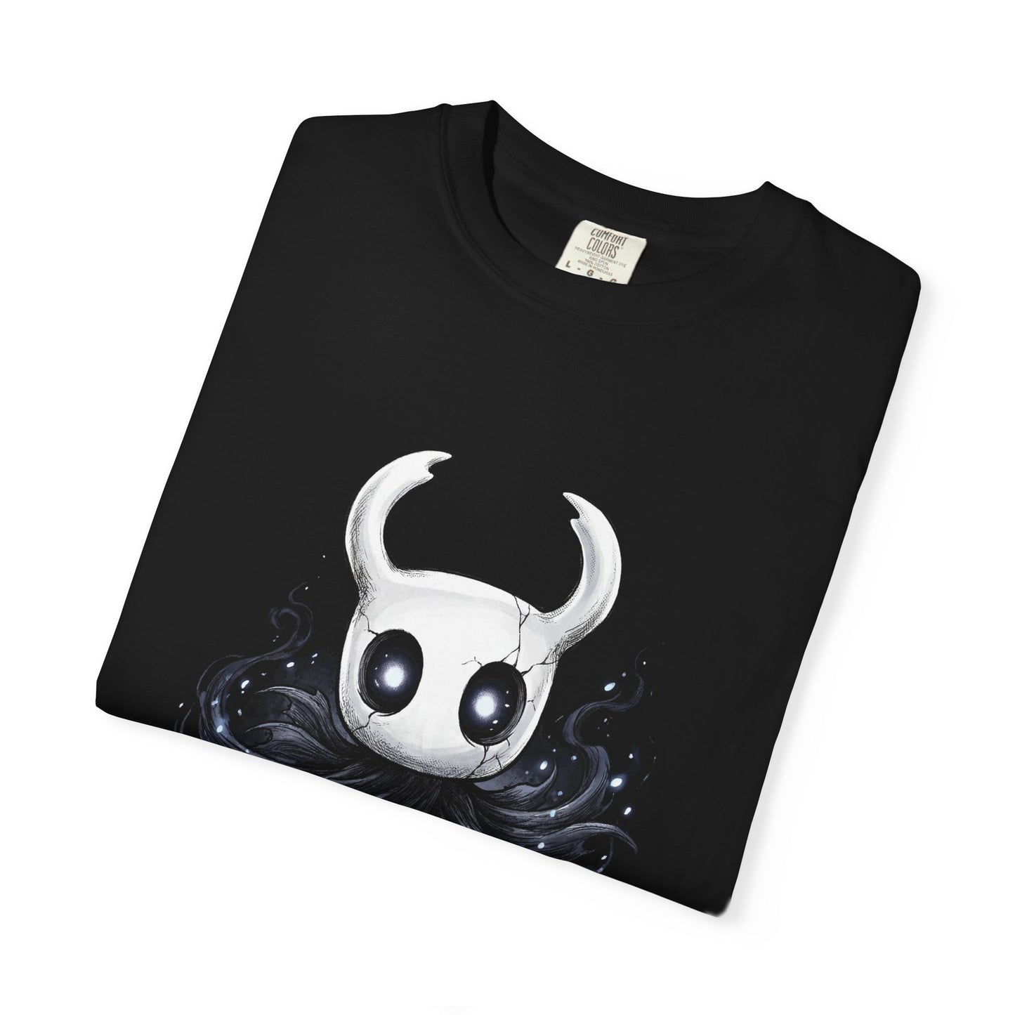 Hollow Knight Ghost Navy Cape White Mask Art Premium T-Shirt