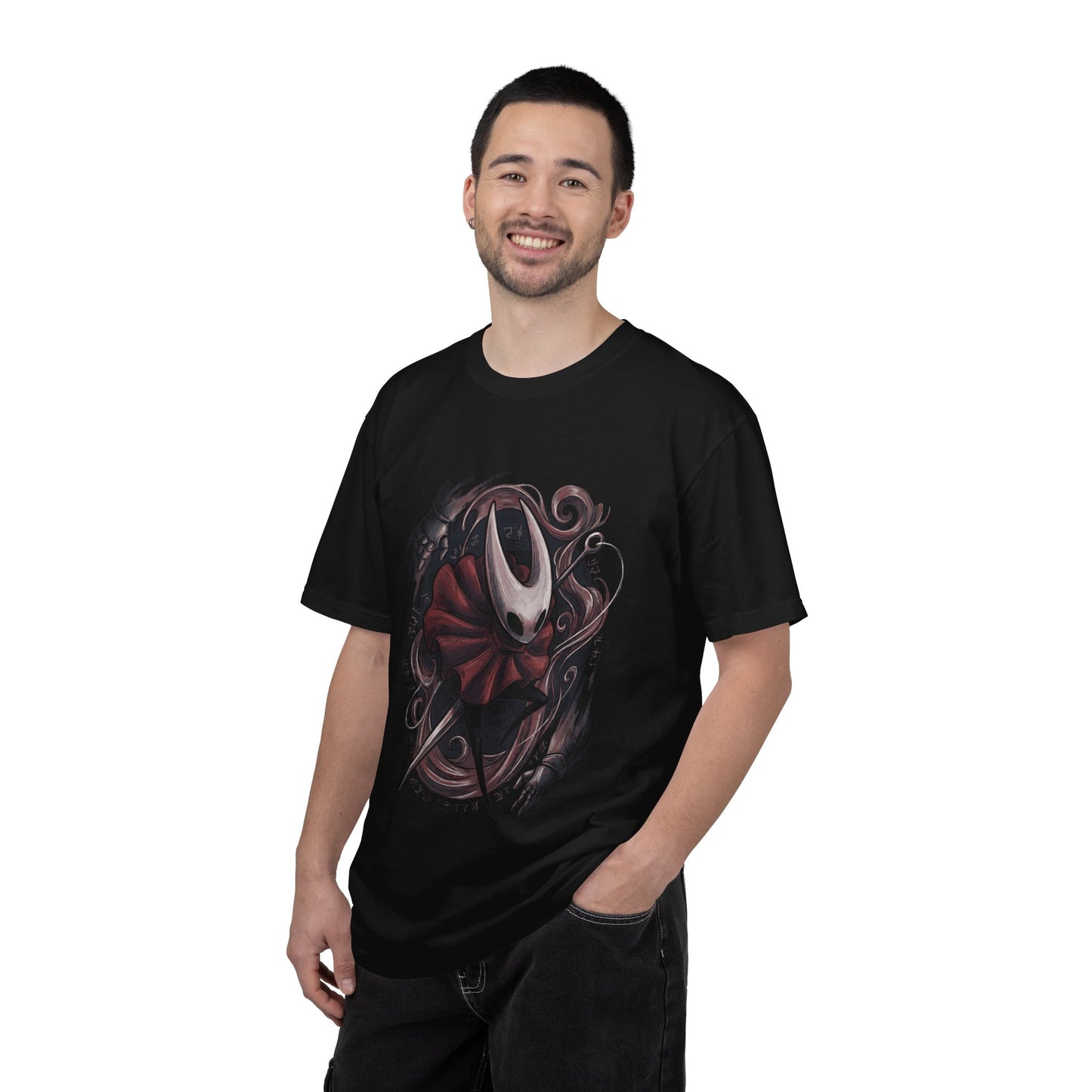 Hornet Silksong Needle Thread Acrobatic Fighter Portrait Premium T-Shirt