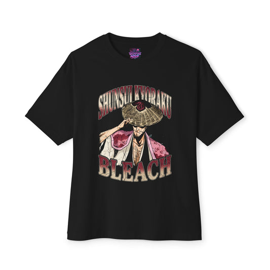 Shunsui Kyoraku Bleach Anime Vintage Bootleg Rap Tee - Oversized Premium Tee