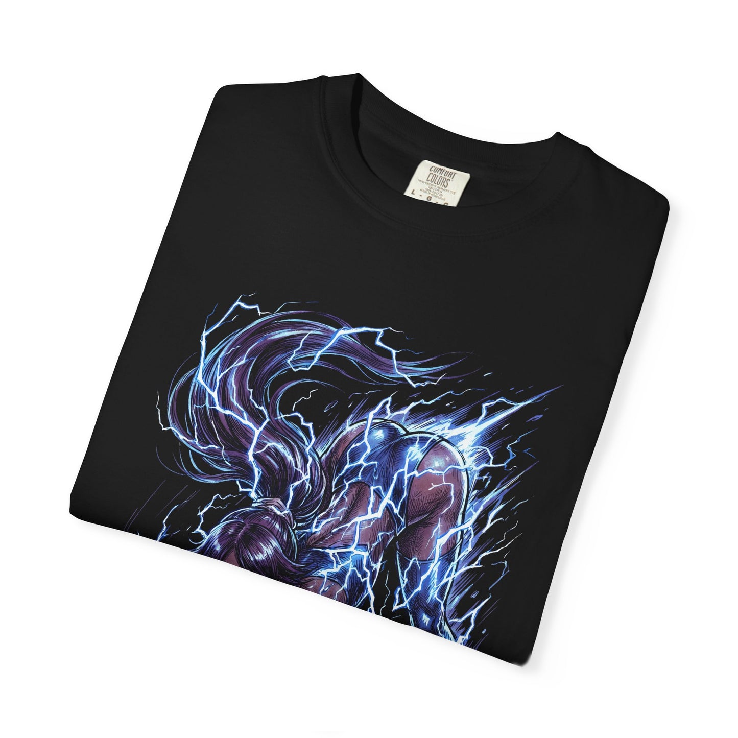 Yoruichi Shihouin Bleach Hand-to-Hand Combat Speed Demon Portrait Premium T-Shirt