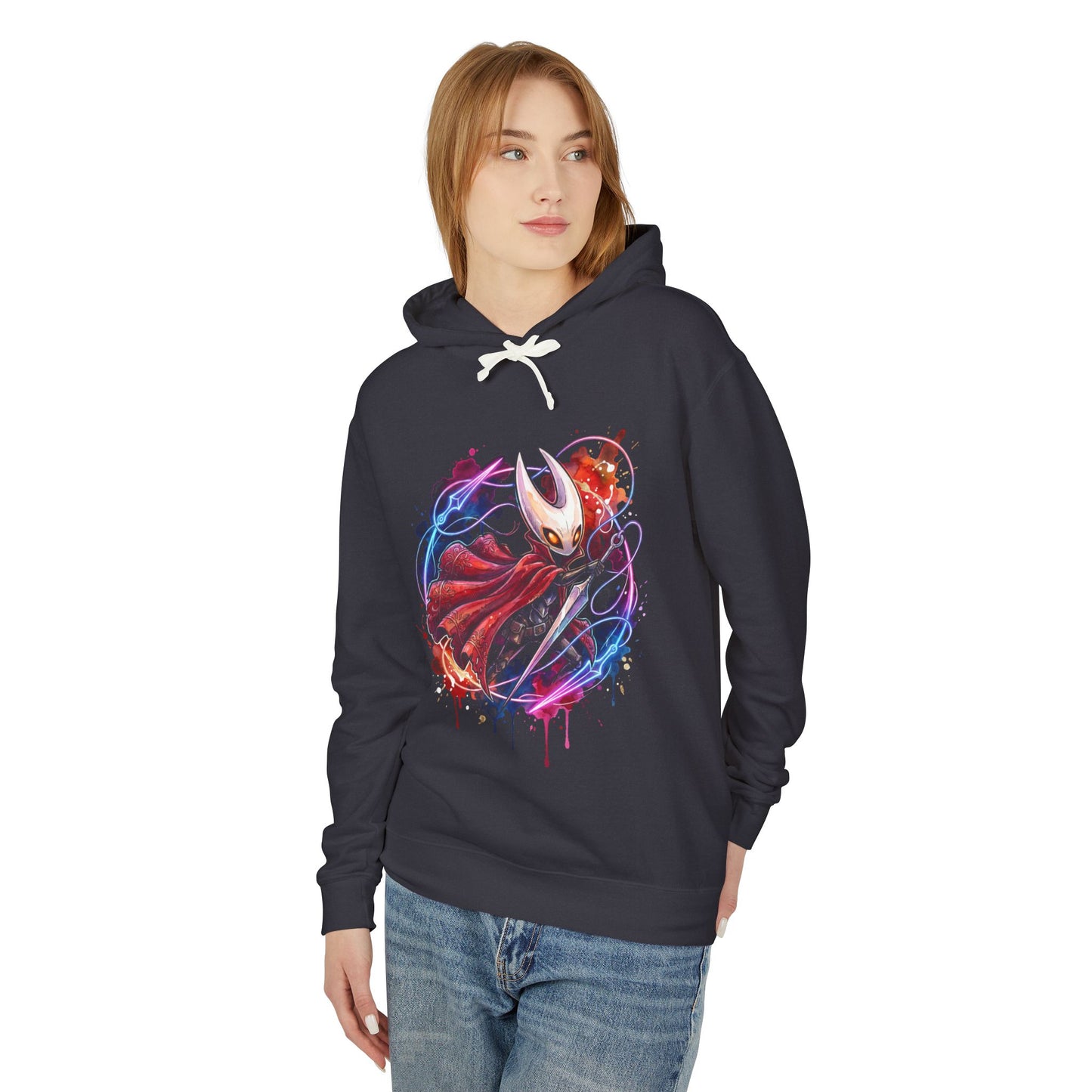 Hollow Knight Silksong Hornet Pharloom Kingdom Exploration Design Unisex Premium Hoodie