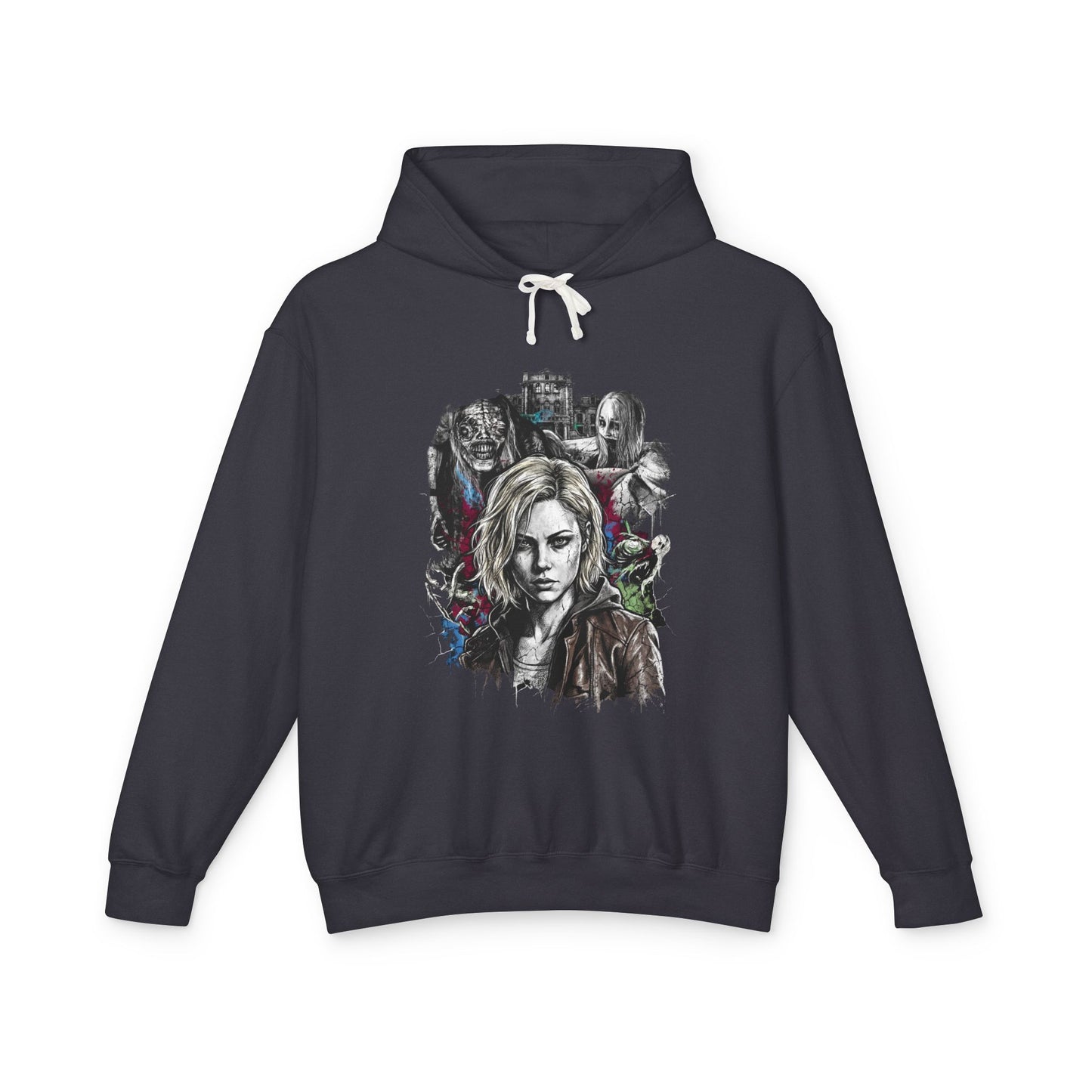 RE9 Grace Ashcroft Angela Sant Albano Voice Actress Fan Art Unisex Premium Hoodie
