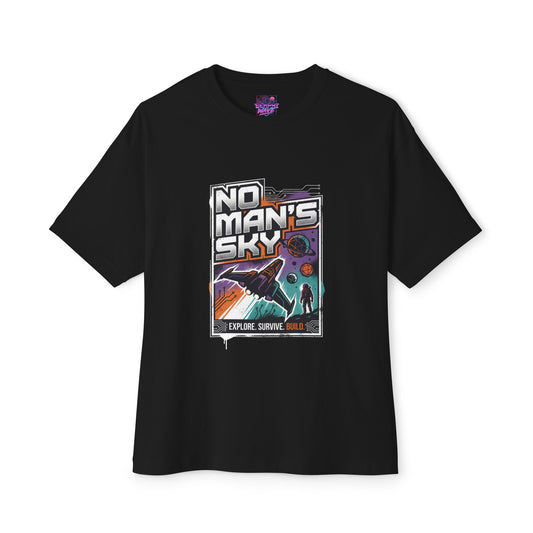No Man's Sky: Traveller Awakening & Memory Echoes Premium Oversized Unisex T-Shirt