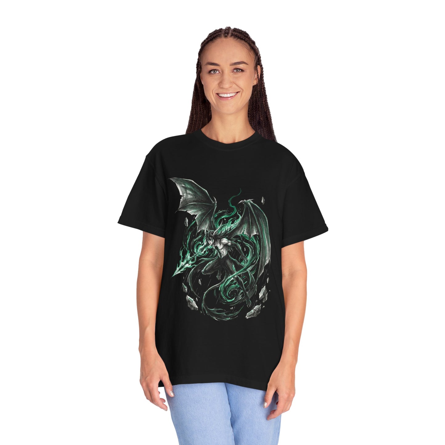 Bleach Ulquiorra Cifer Melancholic Arrancar Illustration Premium T-Shirt