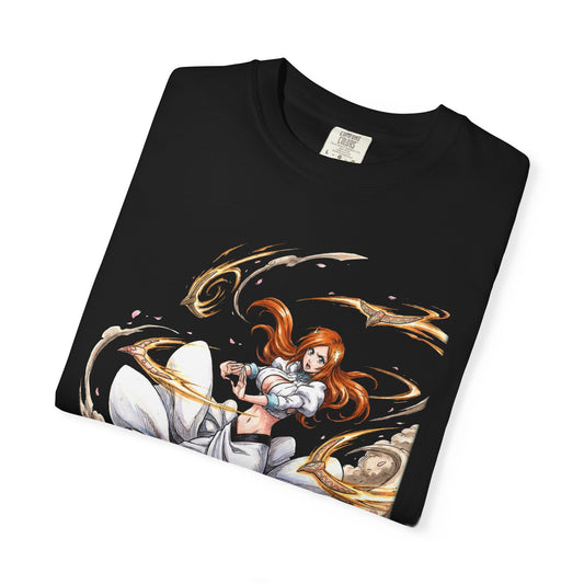 Orihime Inoue Bleach Shun Shun Rikka Hairpins Design Premium T-Shirt