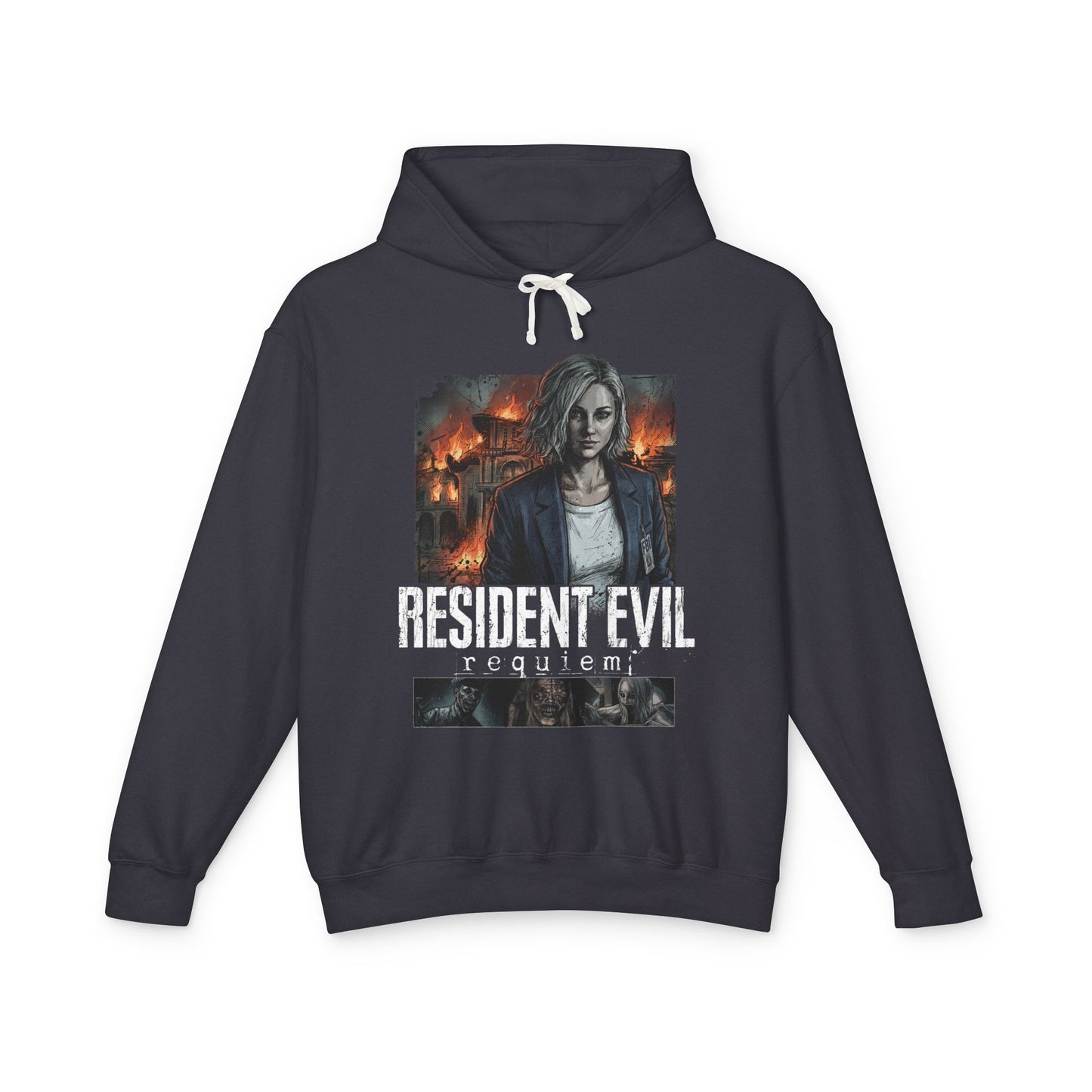 Resident Evil Requiem Grace Ashcroft FBI Analyst Walkthrough Icon Unisex Premium Hoodie