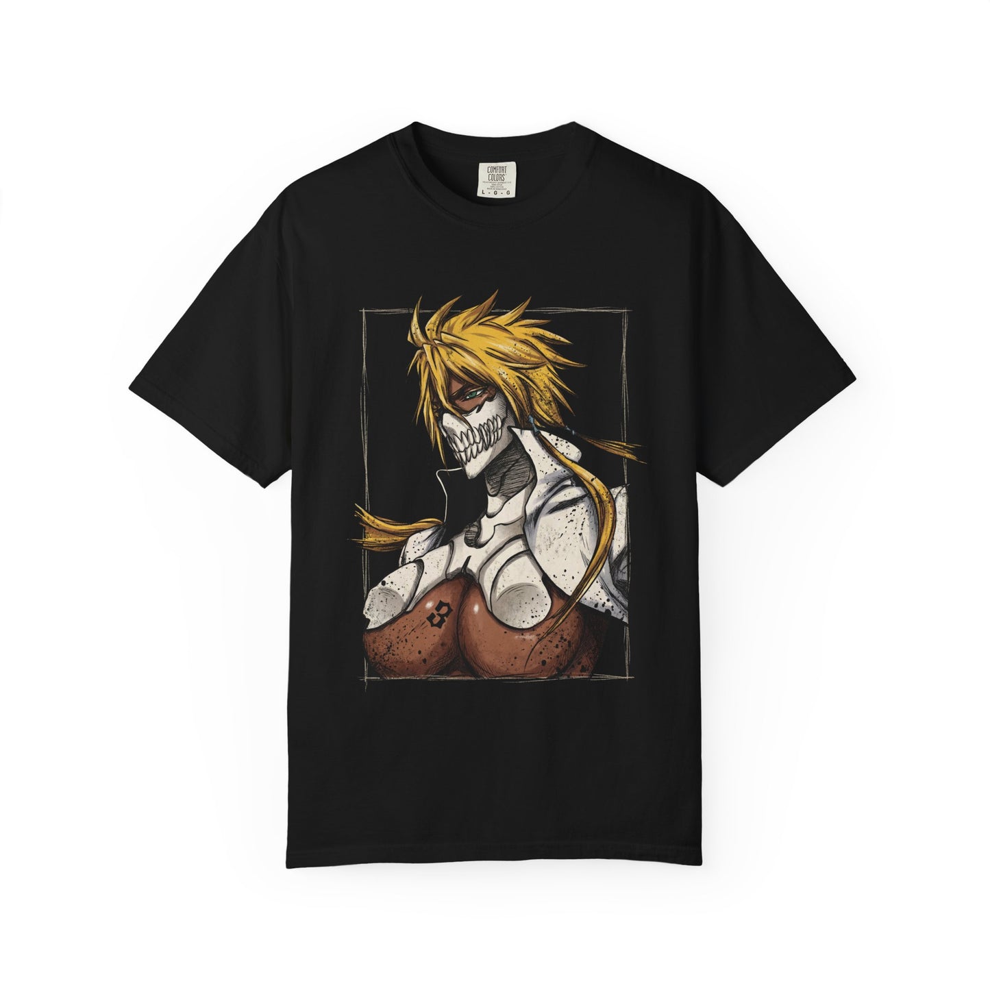 Tres Espada Inspired Style – Golden Hair Water Power Pose Art Premium T-Shirt