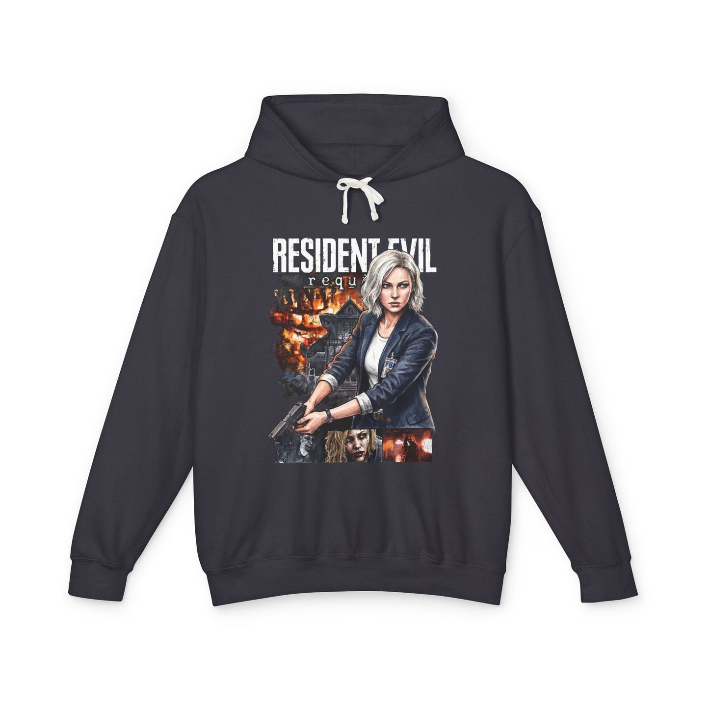 Resident Evil 9 Grace Ashcroft Bookworm Analyst Fearful Design Unisex Premium Hoodie